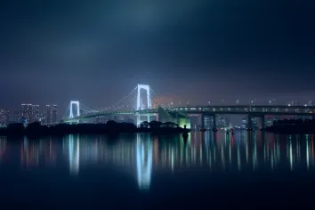 Rainbow Bridge and Tokyo Tower